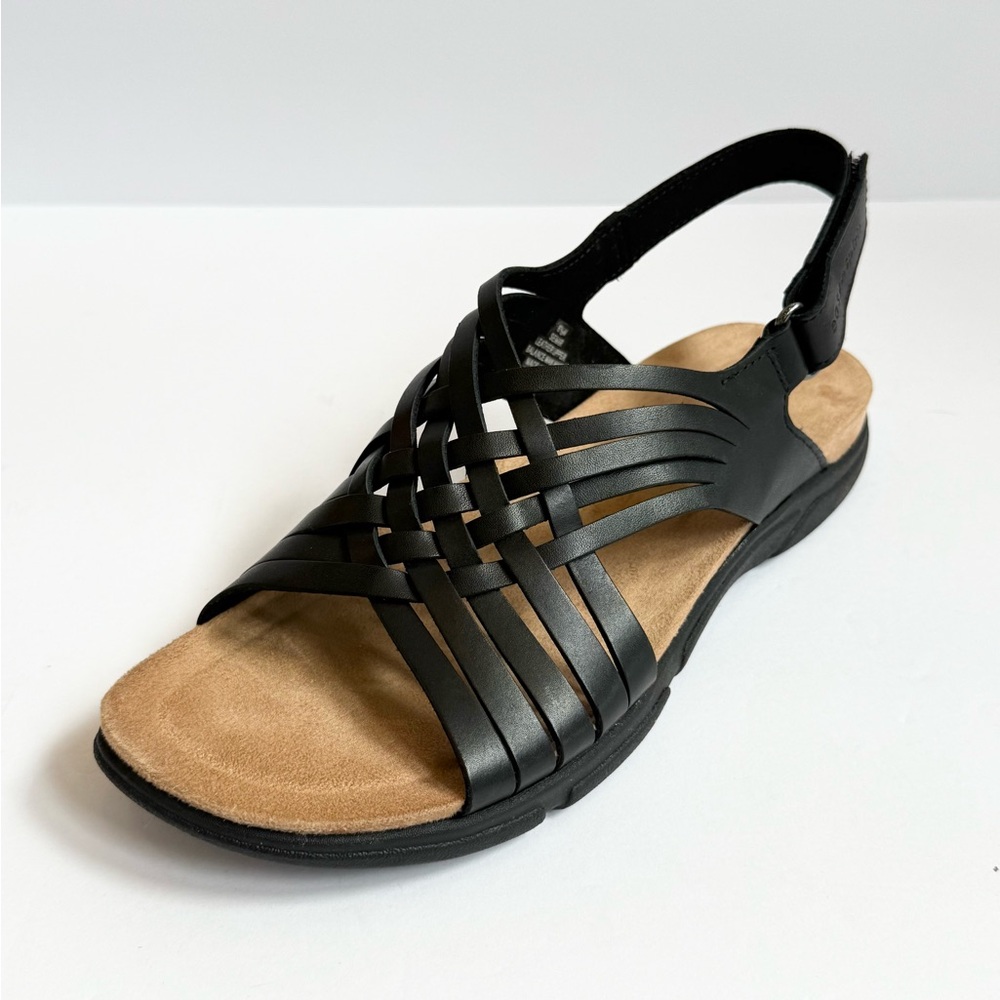 Easy Spirit Women's Mar Sandals Black Size 8.5M Brand New in‎ Box